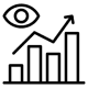 Black silhouette of a dog in profile.